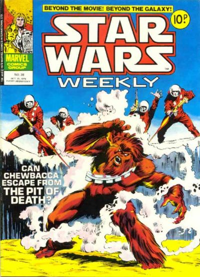 Cover for Star Wars Weekly (Marvel UK, 1978 series) #38