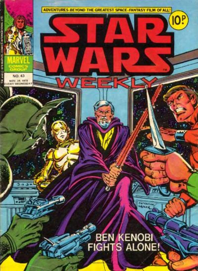 Cover for Star Wars Weekly (Marvel UK, 1978 series) #43