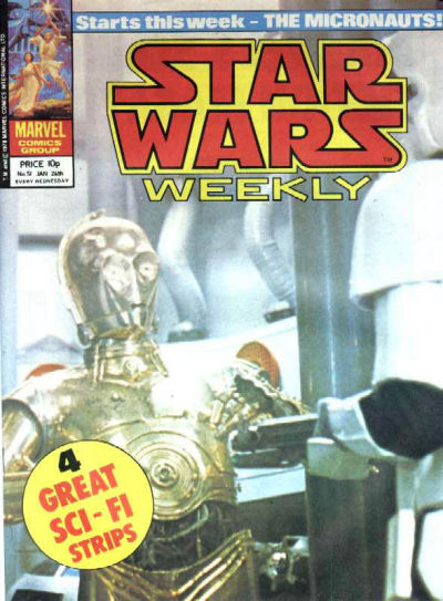 Cover for Star Wars Weekly (Marvel UK, 1978 series) #51