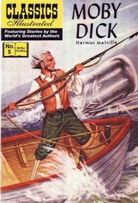 Cover Thumbnail for Classics Illustrated (Jack Lake Productions Inc., 2005 series) #5 - Moby Dick