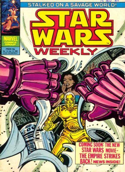 Cover for Star Wars Weekly (Marvel UK, 1978 series) #112