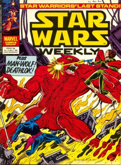 Cover for Star Wars Weekly (Marvel UK, 1978 series) #115