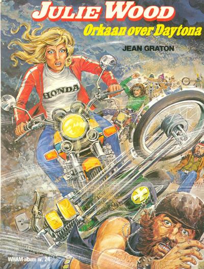 Cover for Wham! Album (Harko Magazines, 1979 series) #24 - Julie Wood: Orkaan over Daytona