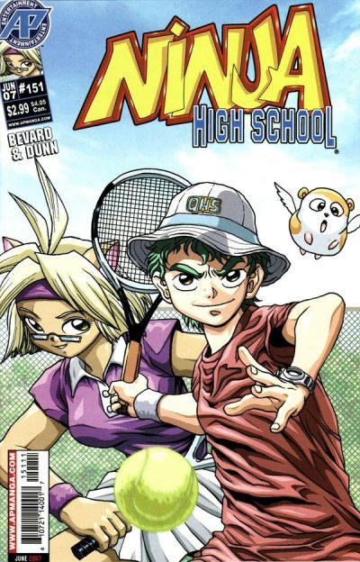 Cover for Ninja High School (Antarctic Press, 1994 series) #151