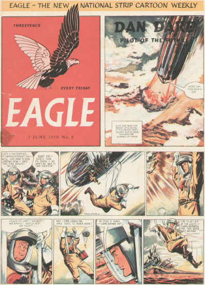 Cover for Eagle (Hulton Press, 1950 series) #v1#8