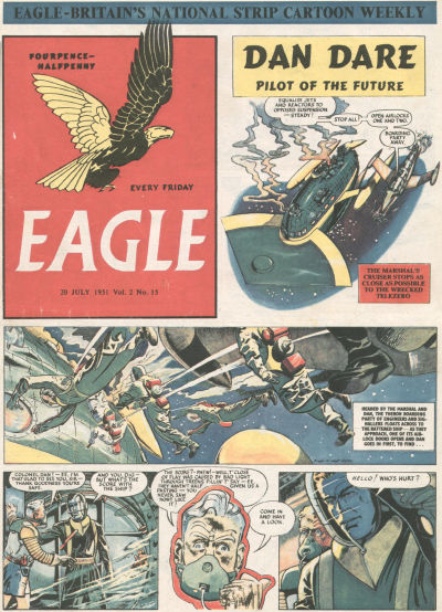 Cover for Eagle (Hulton Press, 1950 series) #v2#15