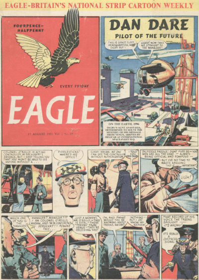 Cover for Eagle (Hulton Press, 1950 series) #v2#19