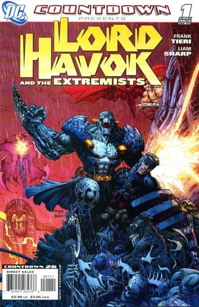 Cover for Countdown Presents: Lord Havok & the Extremists (DC, 2007 series) #1