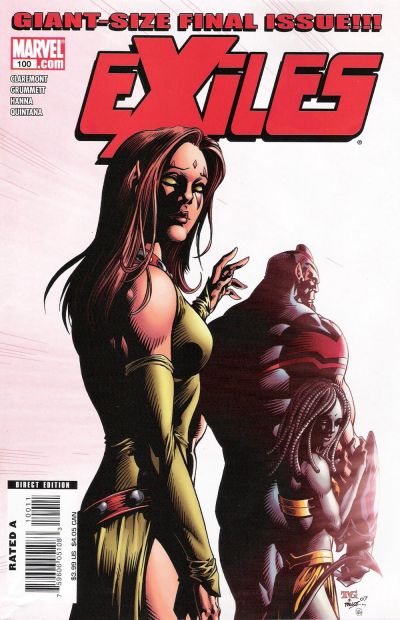Cover for Exiles (Marvel, 2001 series) #100 [Direct Edition]