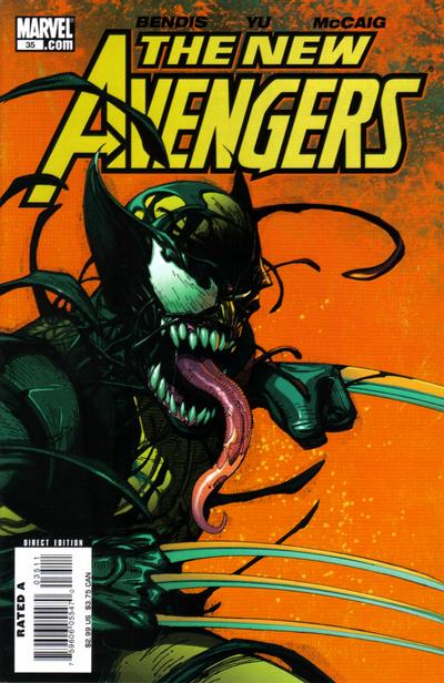 Cover for New Avengers (Marvel, 2005 series) #35
