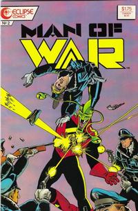 Cover for Man of War (Eclipse, 1987 series) #2