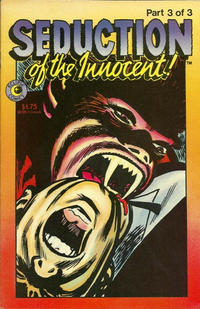 Cover for Seduction of the Innocent! (Eclipse, 1985 series) #3