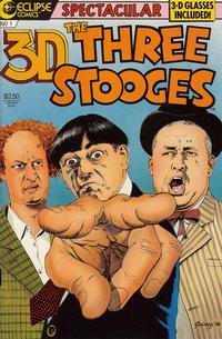 Cover Thumbnail for Three-D Three Stooges (Eclipse, 1986 series) #1