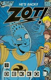 Cover for Zot! (Eclipse, 1984 series) #17