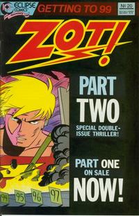 Cover Thumbnail for Zot! (Eclipse, 1984 series) #20