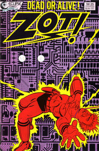 Cover Thumbnail for Zot! (Eclipse, 1984 series) #25