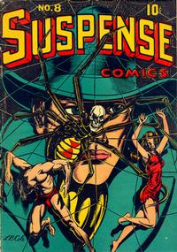 Cover Thumbnail for Suspense Comics (Temerson / Helnit / Continental, 1943 series) #8