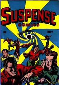 Cover Thumbnail for Suspense Comics (Temerson / Helnit / Continental, 1943 series) #9