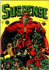 Cover Thumbnail for Suspense Comics (Temerson / Helnit / Continental, 1943 series) #11