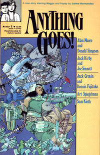 Cover for Anything Goes! (Fantagraphics, 1986 series) #2