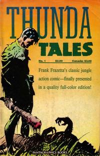 Cover Thumbnail for Frank Frazetta's Thun'da Tales (Fantagraphics, 1987 series) #1