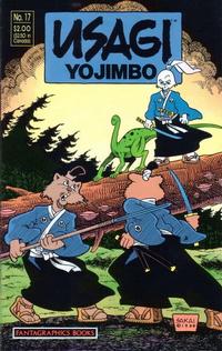 Cover for Usagi Yojimbo (Fantagraphics, 1987 series) #17