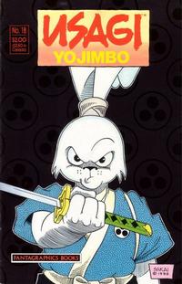 Cover Thumbnail for Usagi Yojimbo (Fantagraphics, 1987 series) #18