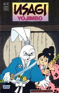 Cover for Usagi Yojimbo (Fantagraphics, 1987 series) #19