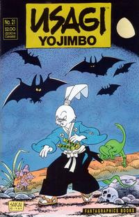 Cover Thumbnail for Usagi Yojimbo (Fantagraphics, 1987 series) #21