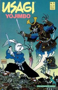 Cover Thumbnail for Usagi Yojimbo (Fantagraphics, 1987 series) #33