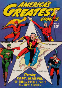 Cover Thumbnail for America's Greatest Comics (Fawcett, 1941 series) #2