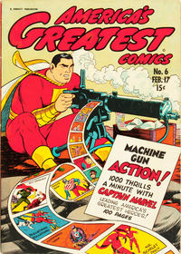Cover Thumbnail for America's Greatest Comics (Fawcett, 1941 series) #6
