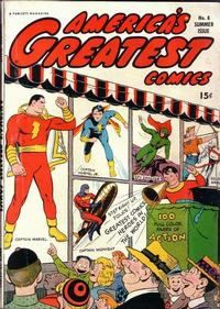 Cover Thumbnail for America's Greatest Comics (Fawcett, 1941 series) #8