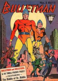 Cover Thumbnail for Bulletman (Fawcett, 1941 series) #5