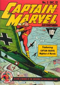 Cover Thumbnail for Captain Marvel Adventures (Fawcett, 1941 series) #5