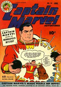 Cover Thumbnail for Captain Marvel Adventures (Fawcett, 1941 series) #24