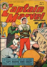 Cover Thumbnail for Captain Marvel Adventures (Fawcett, 1941 series) #56