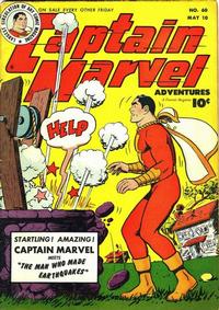 Cover Thumbnail for Captain Marvel Adventures (Fawcett, 1941 series) #60