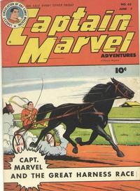 Cover for Captain Marvel Adventures (Fawcett, 1941 series) #62