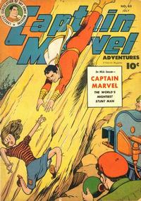 Cover Thumbnail for Captain Marvel Adventures (Fawcett, 1941 series) #63