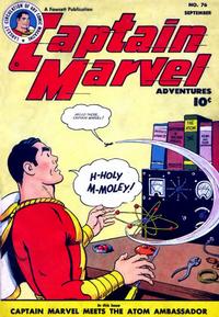 Cover for Captain Marvel Adventures (Fawcett, 1941 series) #76