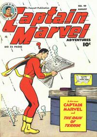 Cover for Captain Marvel Adventures (Fawcett, 1941 series) #99