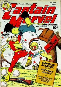 Cover Thumbnail for Captain Marvel Adventures (Fawcett, 1941 series) #107