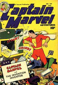 Cover Thumbnail for Captain Marvel Adventures (Fawcett, 1941 series) #109