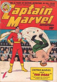 Cover Thumbnail for Captain Marvel Adventures (Fawcett, 1941 series) #114