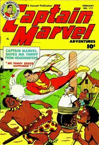Cover for Captain Marvel Adventures (Fawcett, 1941 series) #117