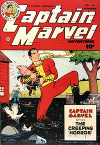 Cover for Captain Marvel Adventures (Fawcett, 1941 series) #126