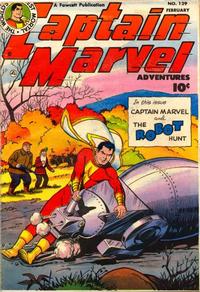 Cover Thumbnail for Captain Marvel Adventures (Fawcett, 1941 series) #129
