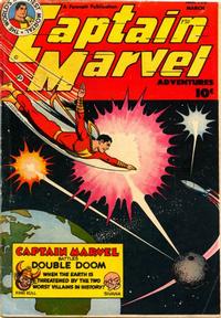 Cover Thumbnail for Captain Marvel Adventures (Fawcett, 1941 series) #130