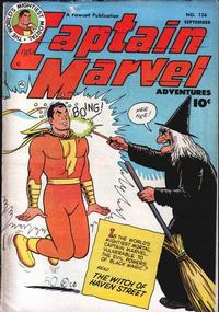 Cover Thumbnail for Captain Marvel Adventures (Fawcett, 1941 series) #136